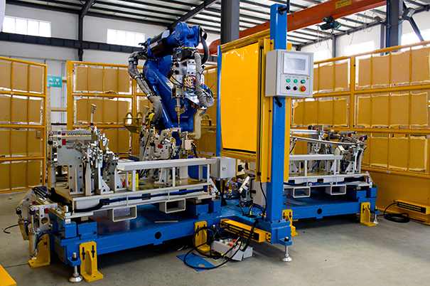 双工位点焊机器人工作站